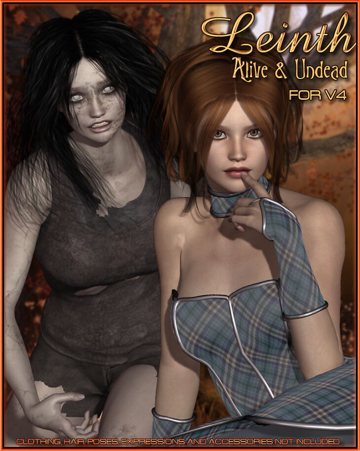 Leinth – Alive and Undead for V4_DAZ3DDL