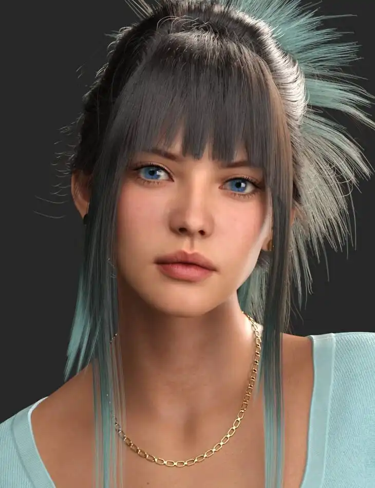 MSO Sloane HD for Genesis 9 Feminine_DAZ3D下载站