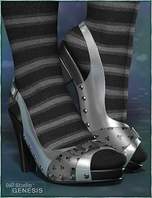 Perfect Shoes and Stockings for Genesis_DAZ3DDL