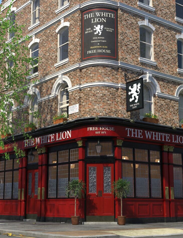 The White Lion London Pub_DAZ3DDL