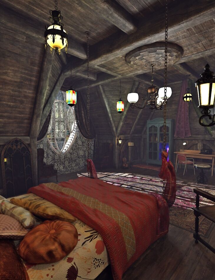 XI GSB Bedroom_DAZ3D下载站