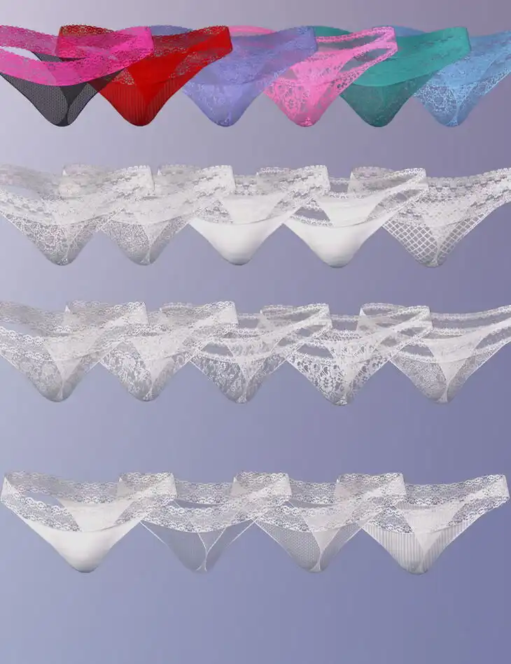 dForce Lace Band Panty Genesis 9_DAZ3DDL