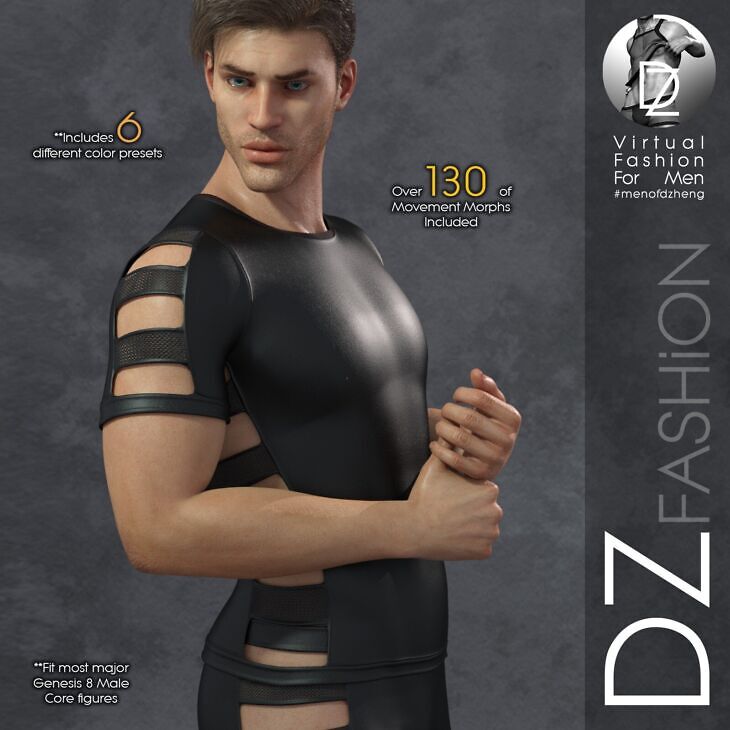 DZ G8M HoleZ Set 3_DAZ3D下载站
