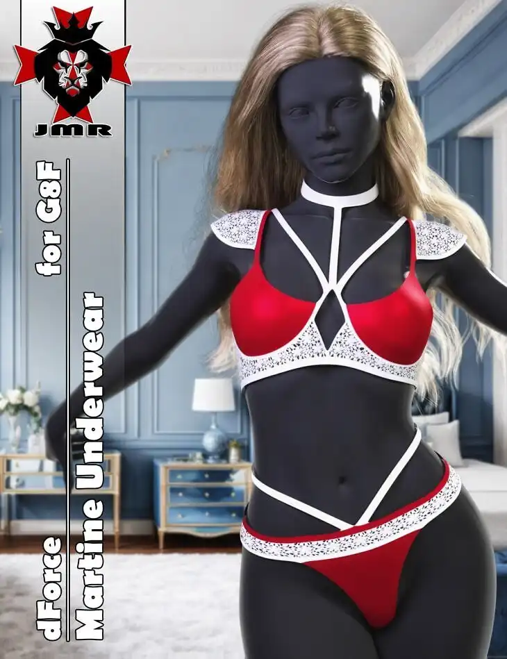 JMR dForce Martine Underwear for G8F_DAZ3DDL