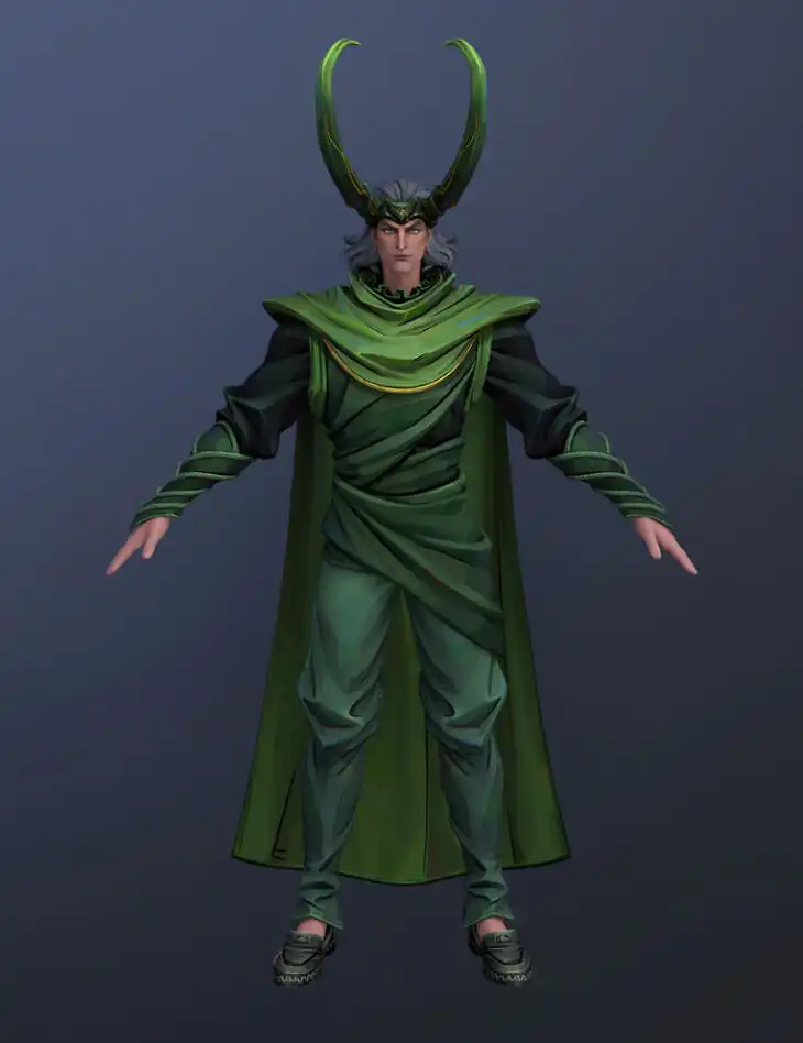Marvel Rivals Loki for G8M_DAZ3D下载站