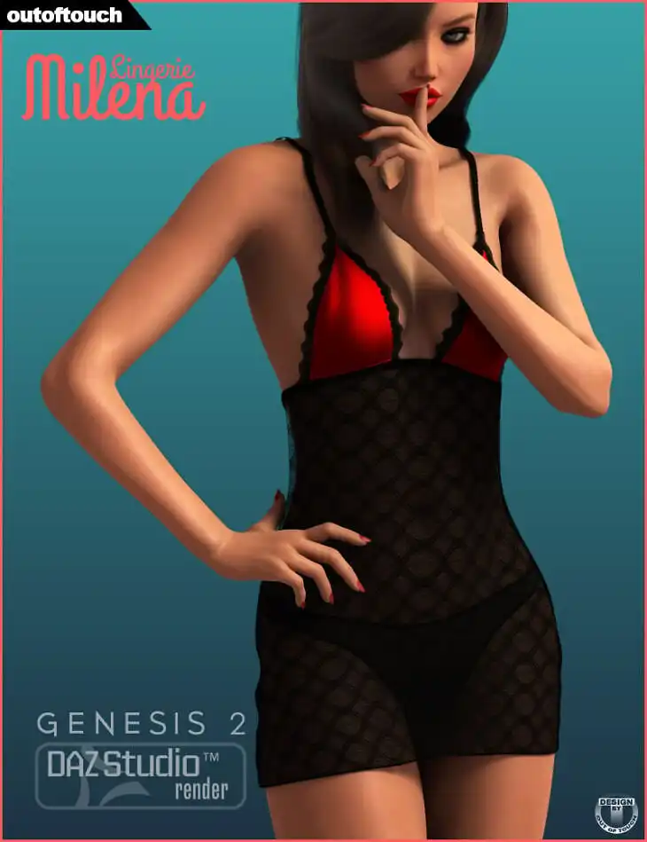 Milena’s Lingerie for Genesis 2 Female(s)_DAZ3DDL