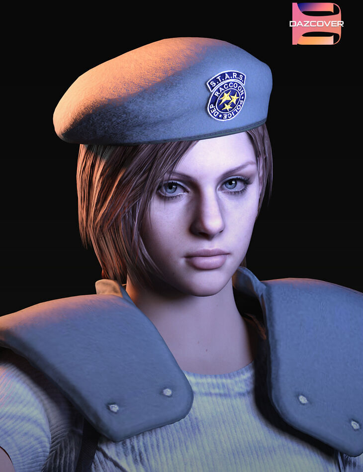 RE1 Jill Valentine for G9_DAZ3D下载站