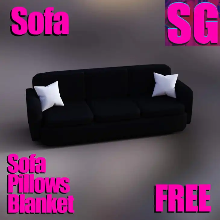 SG Sofa Props_DAZ3DDL