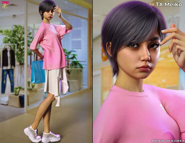 TX Meiko Premium PACK G9/8/8.1_DAZ3D下载站