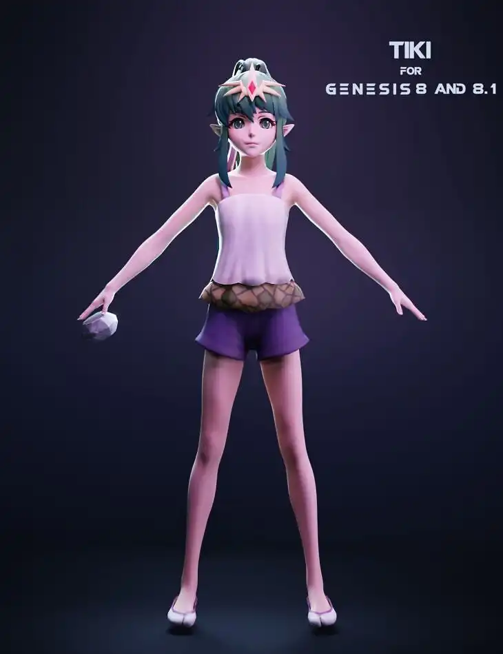 Tiki For Genesis 8 and 8.1 Female_DAZ3DDL
