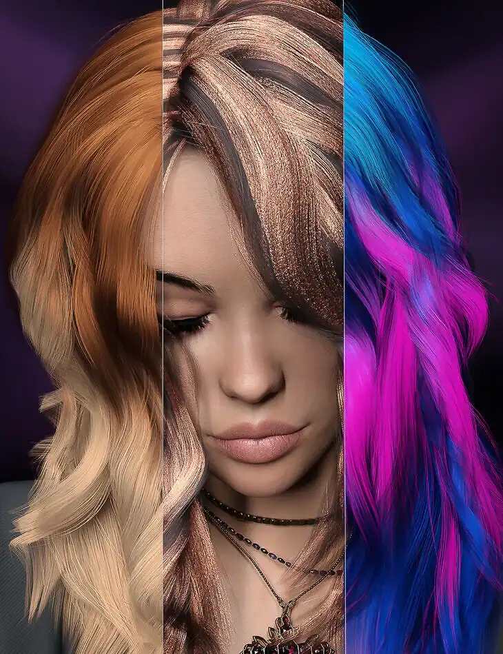 Twizted Complete Hair Shaders 2_DAZ3DDL
