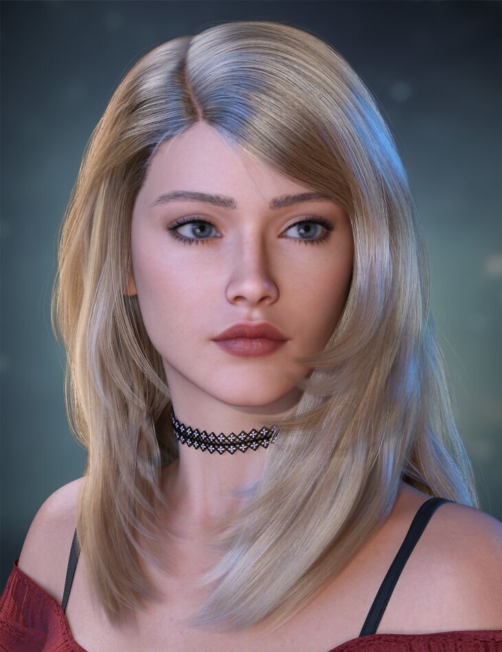 ALO Kasia Hair for Genesis 9, 8 and 8.1 Females_DAZ3DDL
