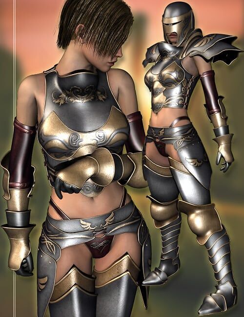 Angeluz Fantasy Armor V4A4_DAZ3D下载站
