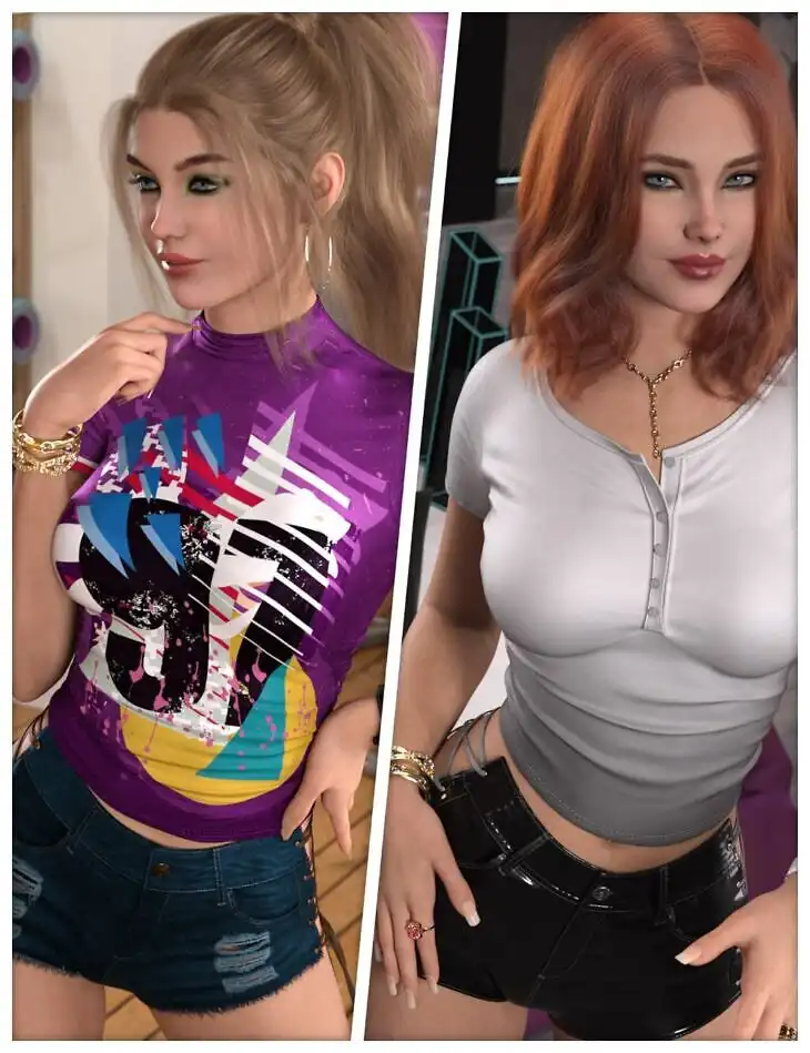 Expanded Textures for dForce SU Sexy Strappy Jeans_DAZ3D下载站