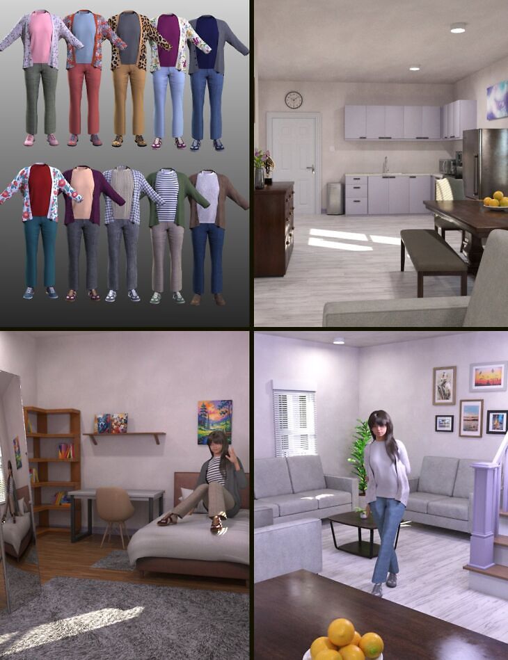 FG House Bundle_DAZ3DDL