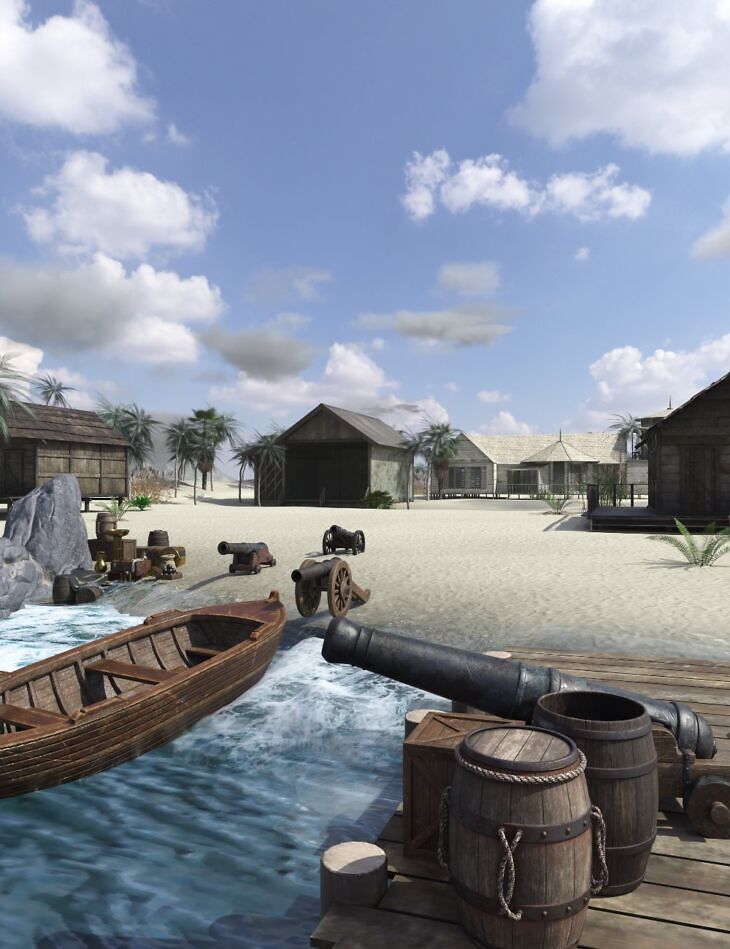 FG Pirate Island Bundle_DAZ3DDL