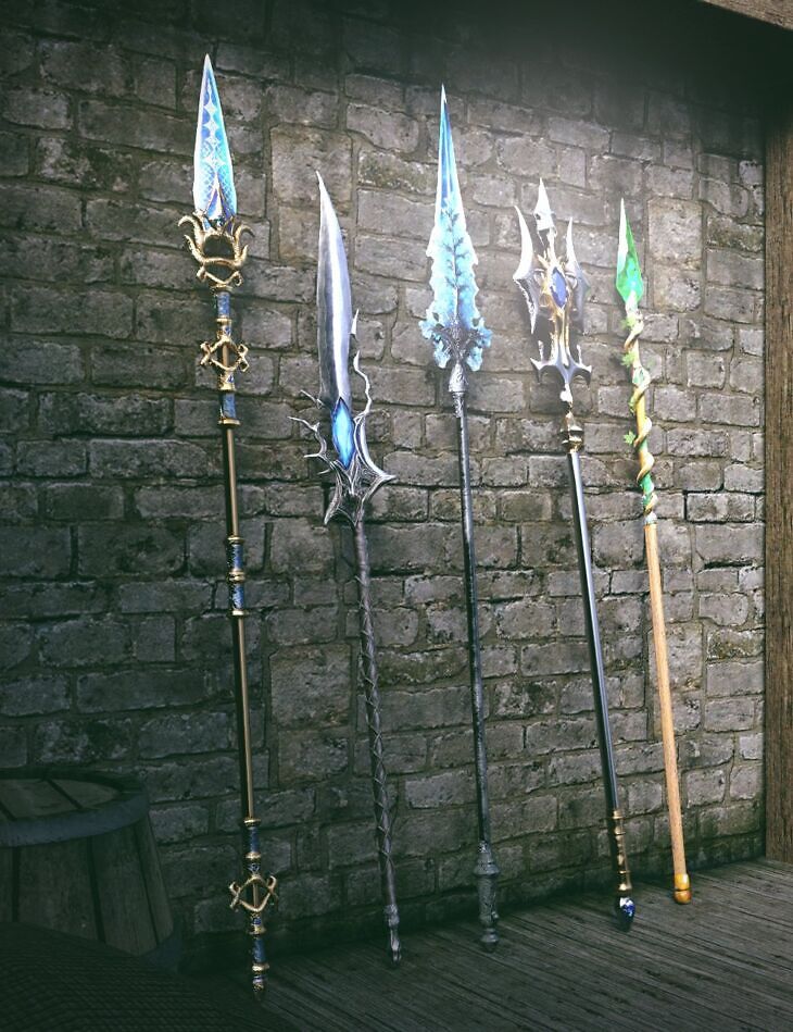 Fantasy Spear Collection 01_DAZ3DDL