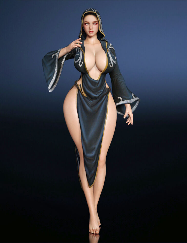 GC Nocturnal Dress for G8F_DAZ3DDL
