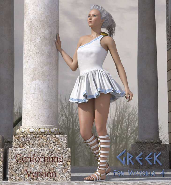 Greek Conforming_DAZ3D下载站