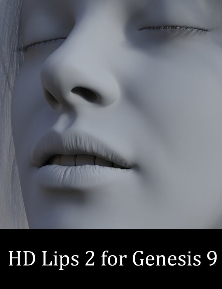 HD Lips 2 for Genesis 9_DAZ3D下载站