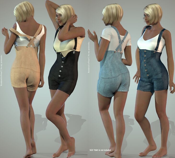 Hongyu’s SportBaby 3 for V4_DAZ3D下载站
