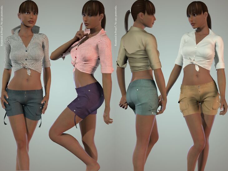 Hongyu’s SportBaby2 for V4/G4/Elite_DAZ3D下载站