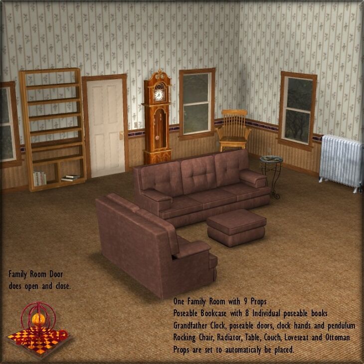 IS Family Room_DAZ3D下载站