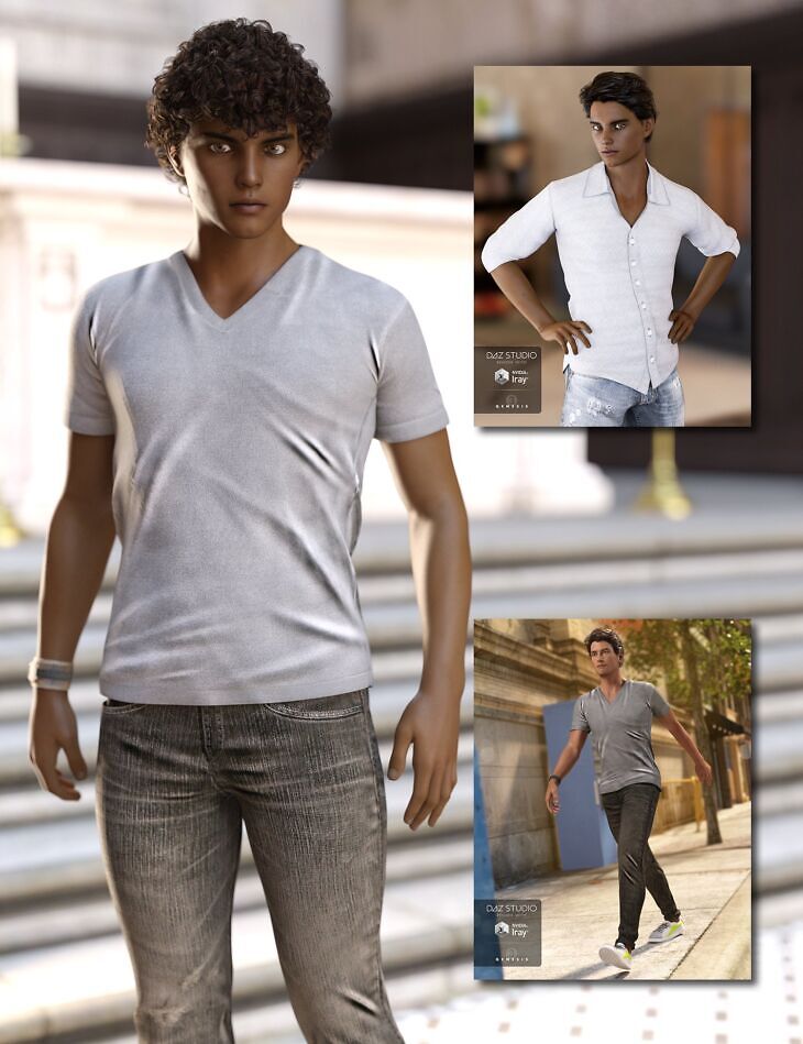 Jonas Bundle for G8_DAZ3DDL