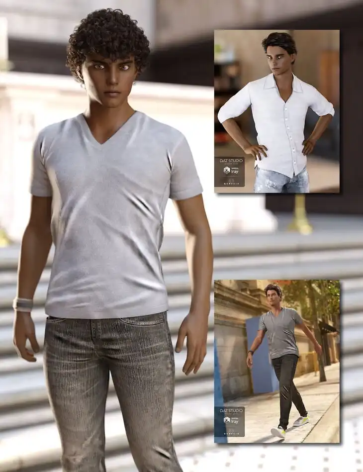 Jonas Bundle for G8_DAZ3D下载站