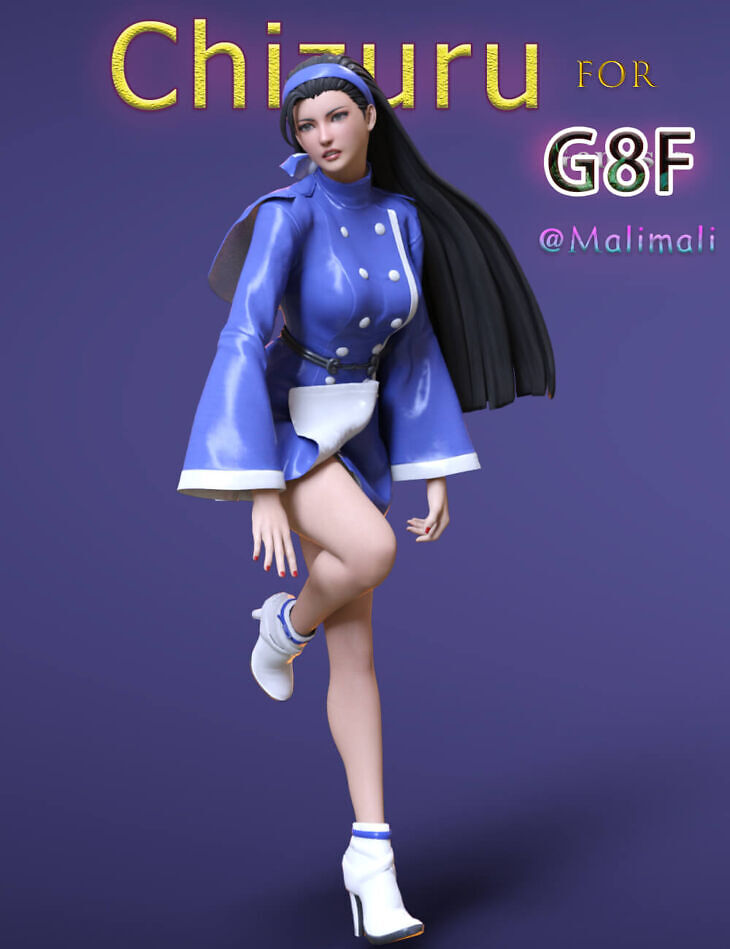 KOF Chizuru for G8F_DAZ3DDL