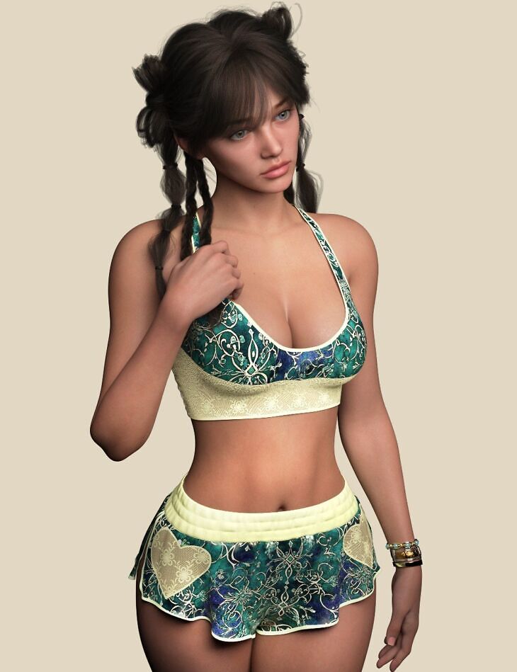 L3D Romance Frankie PJs Texture Add-On_DAZ3DDL