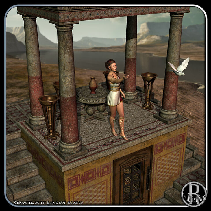 Offero Interior & Exterior (Poser & OBJ)_DAZ3DDL