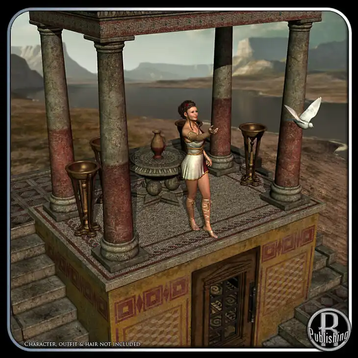 Offero Interior & Exterior (Poser & OBJ)_DAZ3D下载站