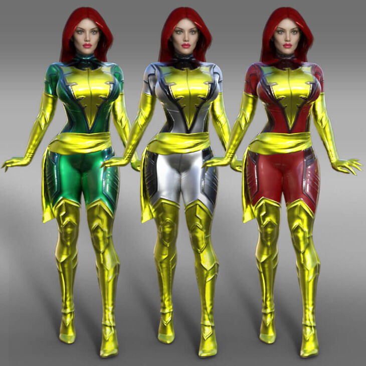 Phoenix Suit G8F_DAZ3D下载站