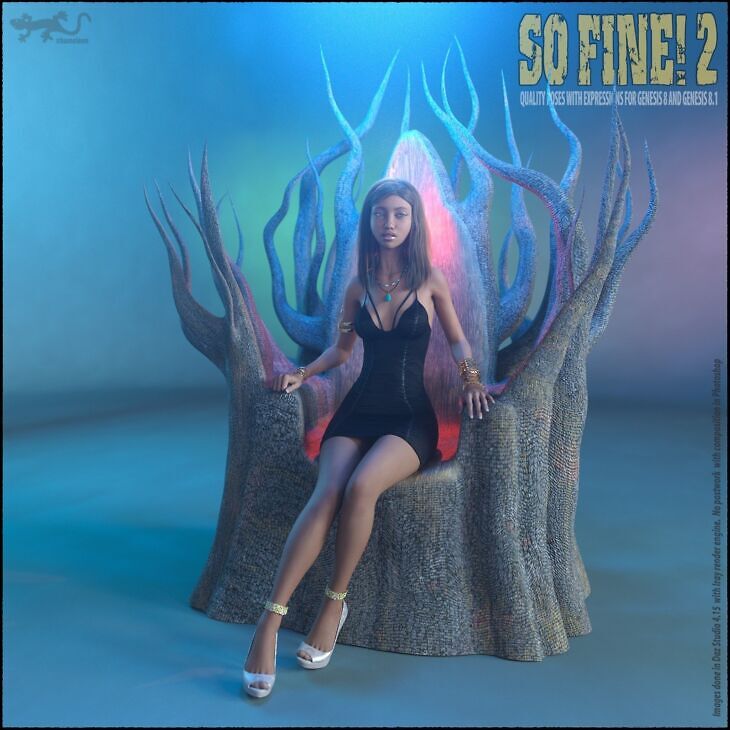 So Fine! 2 – Poses for Genesis 9_DAZ3DDL