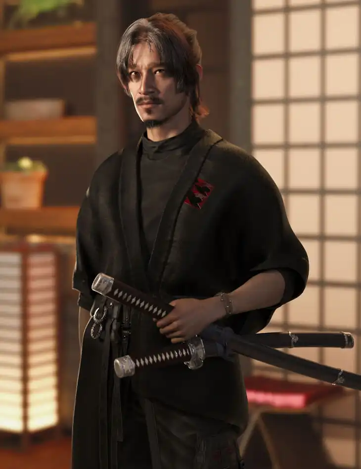 Toshi 9 HD Character Bundle_DAZ3DDL