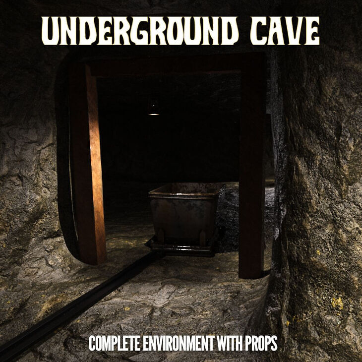 Underground Cave Environment_DAZ3DDL