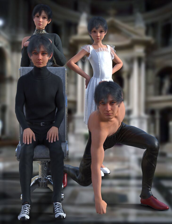 Vo Mieko Pro Bundle_DAZ3DDL