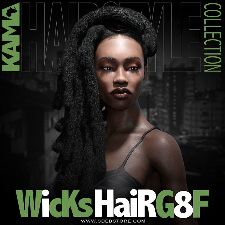 Wicks Hair G8F_DAZ3DDL