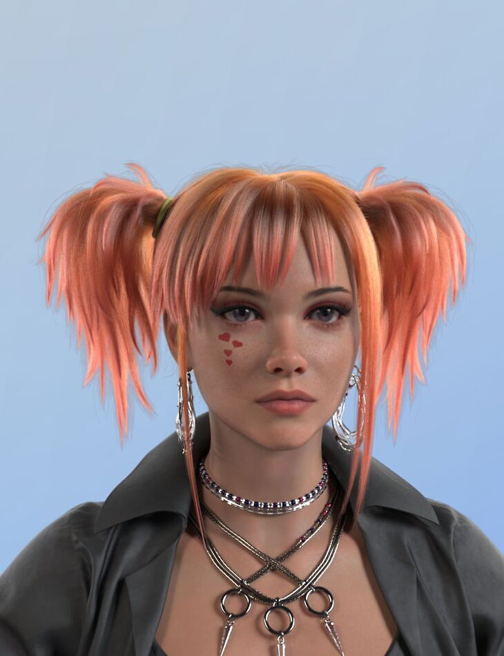 XYZ Tian Hair for Genesis 9_DAZ3DDL