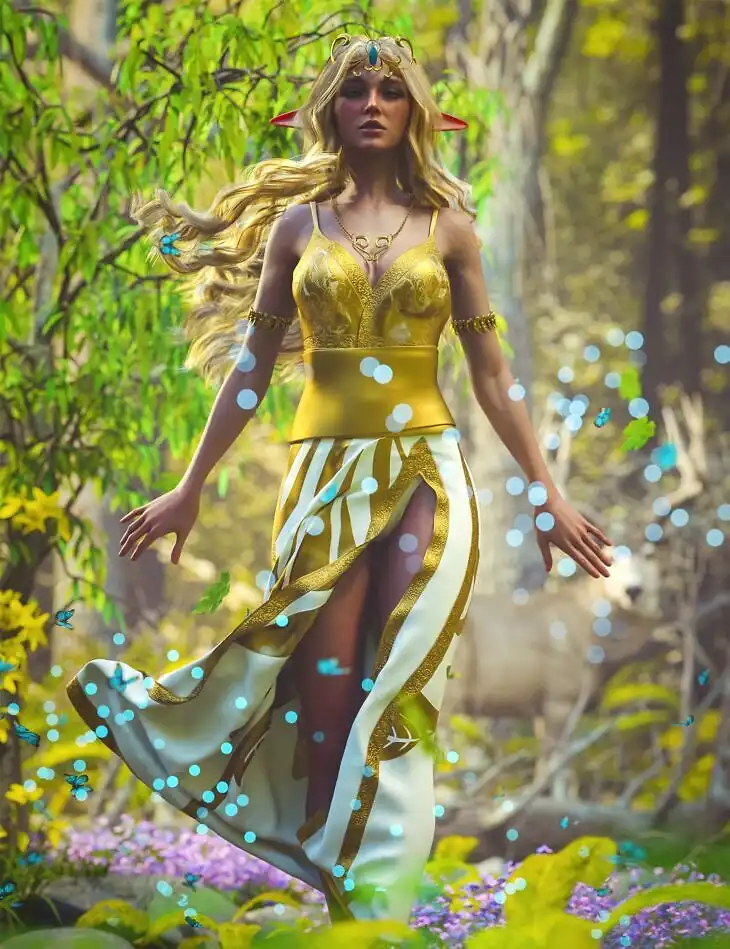 dForce AH Golden Grace Outfit For Genesis 9_DAZ3DDL