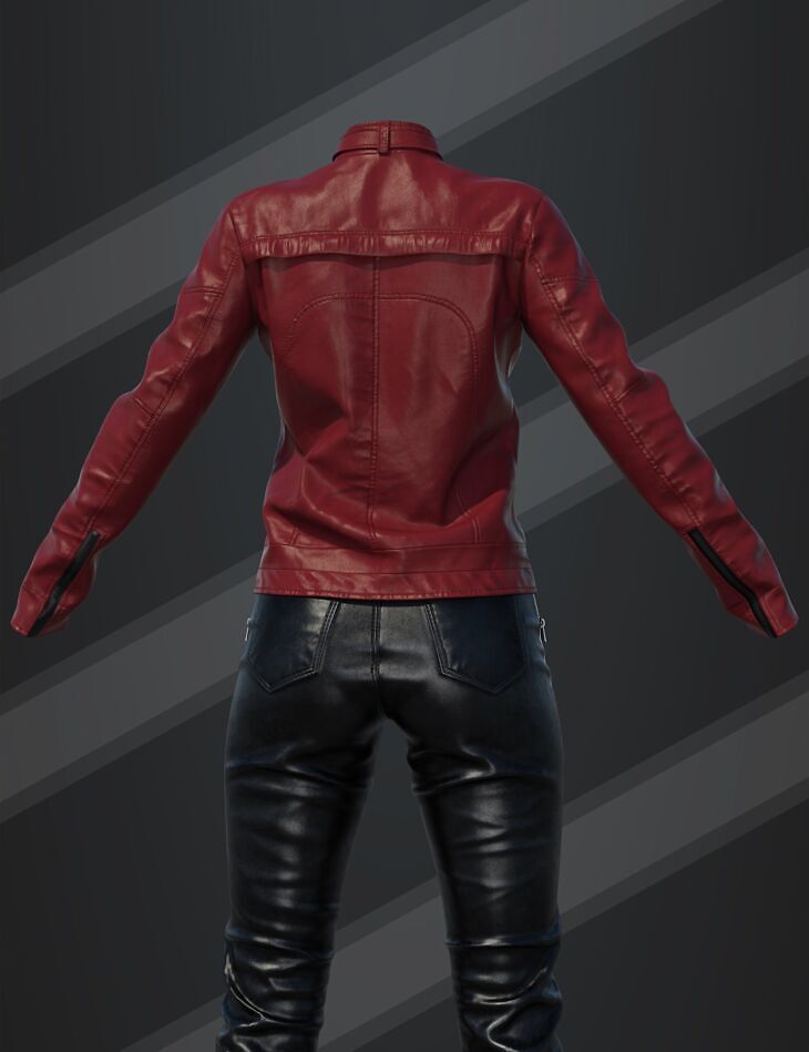 dForce SU Leather Outfit for Genesis 9, 8.1, and 8 Female_DAZ3DDL