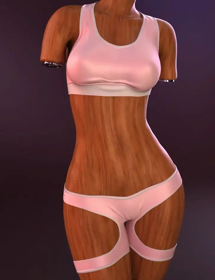 dForce YK Sexy Sports Suit for Genesis 9_DAZ3DDL