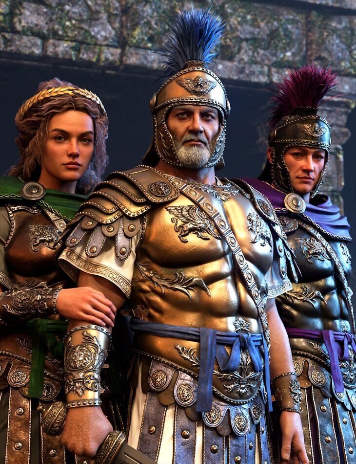 Ad-Gladius: Defender of Rome Texture Expansion_DAZ3D下载站