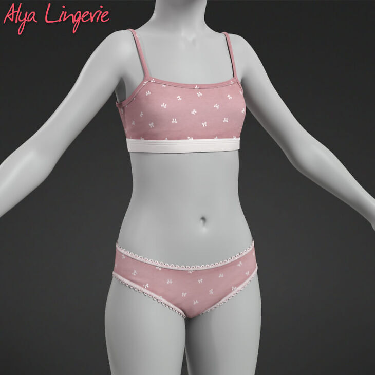 Alya Lingerie for Genesis 9_DAZ3DDL
