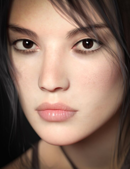 CB Suki HD用于创世纪9 - CB Suki HD For Genesis 9_DAZ3D下载站