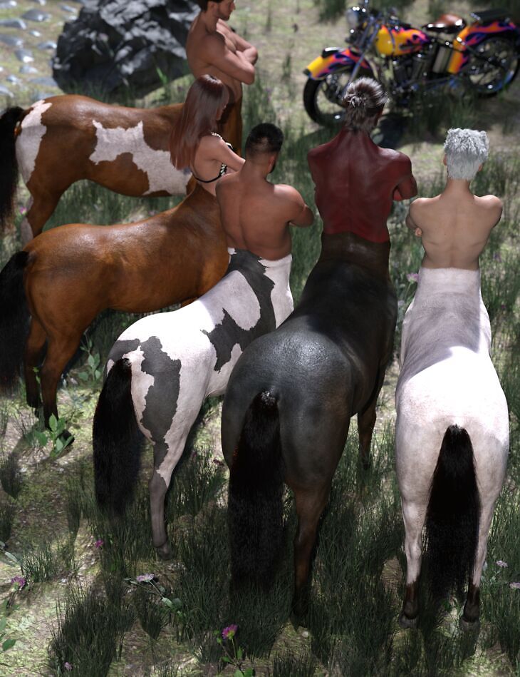 Centaur 9 Base Material Set_DAZ3D下载站