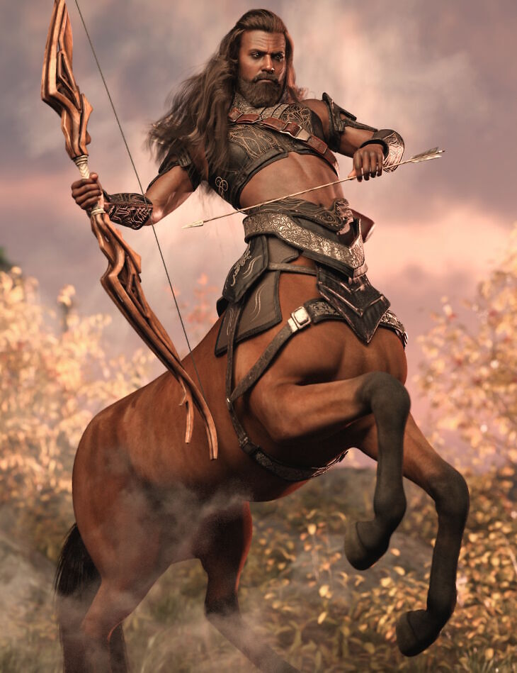 Centaur 9 Character Bundle_DAZ3D下载站