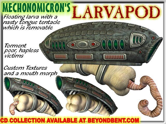 Davo’s Mechonomicron Larvapod!_DAZ3D下载站