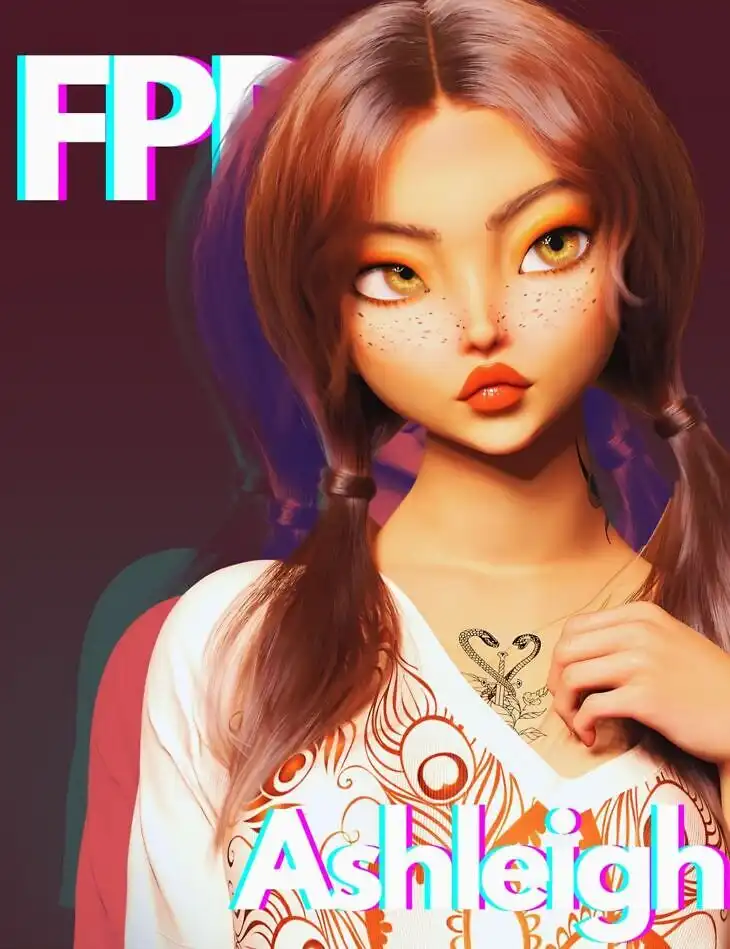 FPD Ashleigh for Genesis 9_DAZ3D下载站